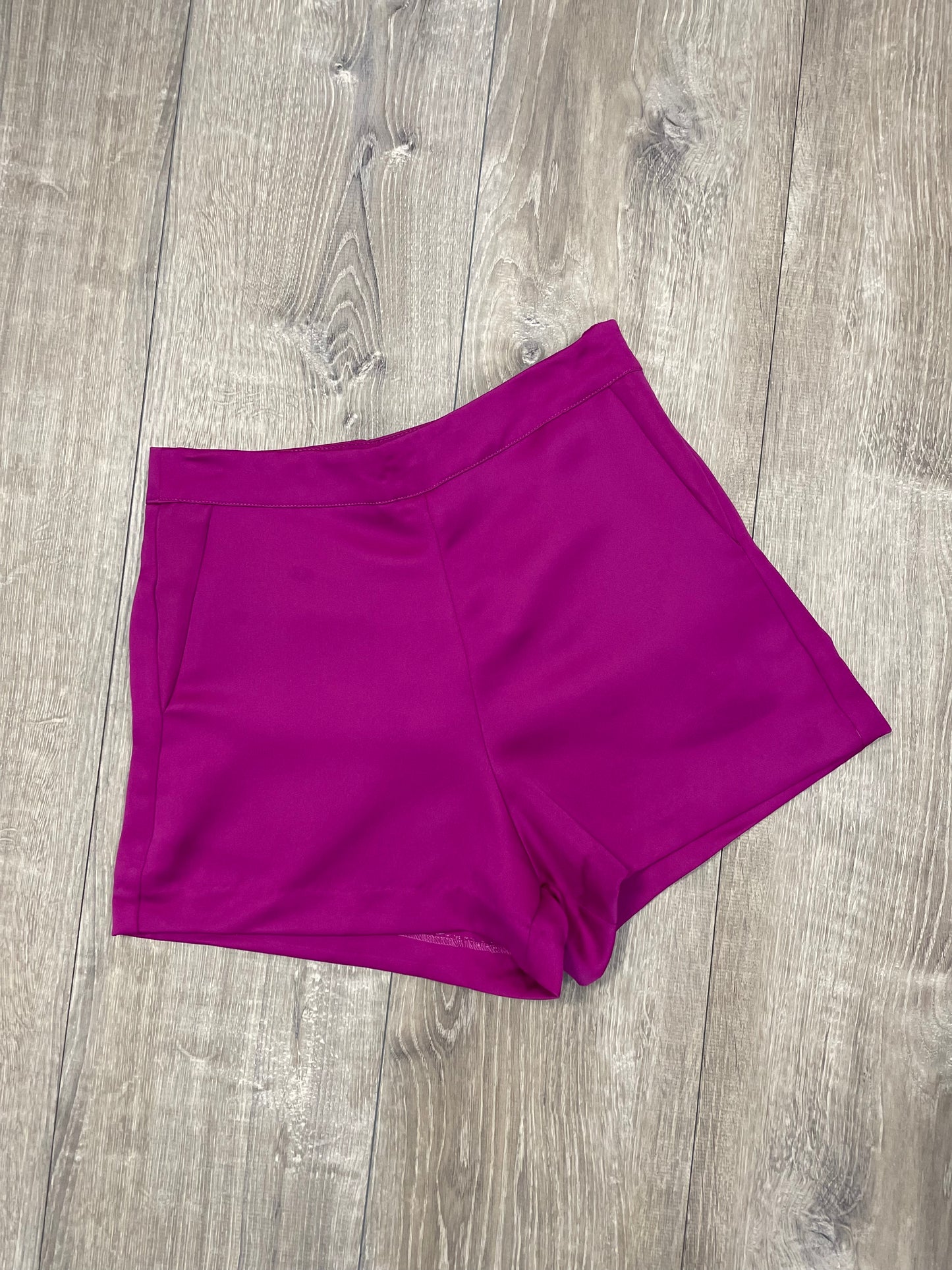 Satin High Waist Short
