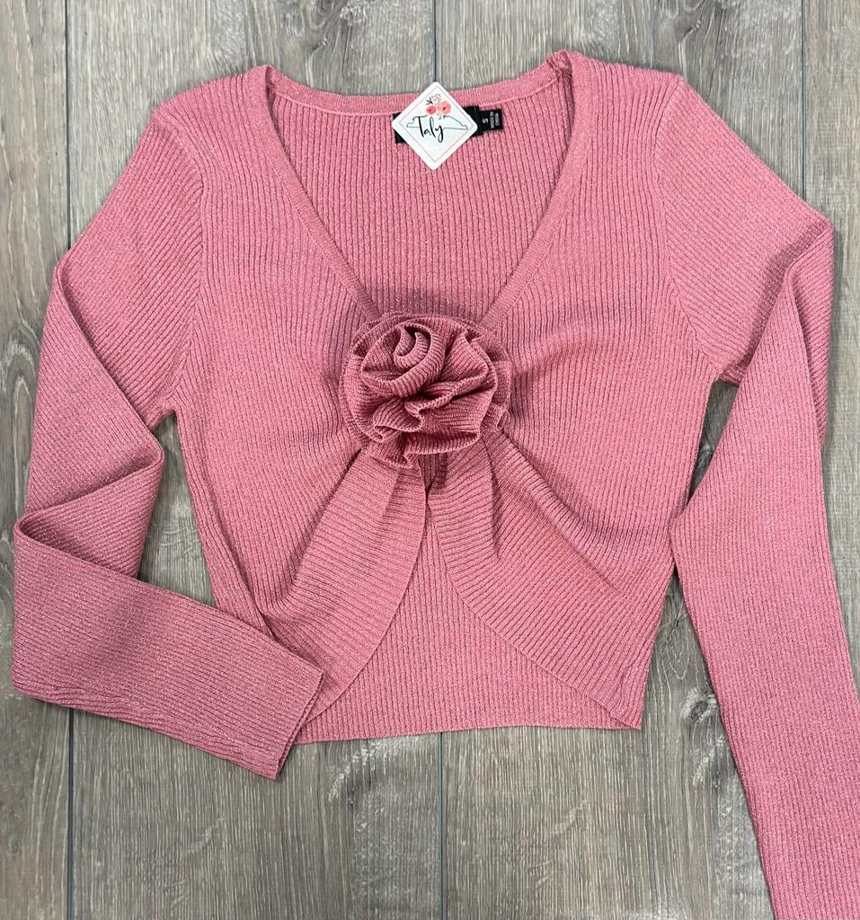 Flower Long Sleeve Top