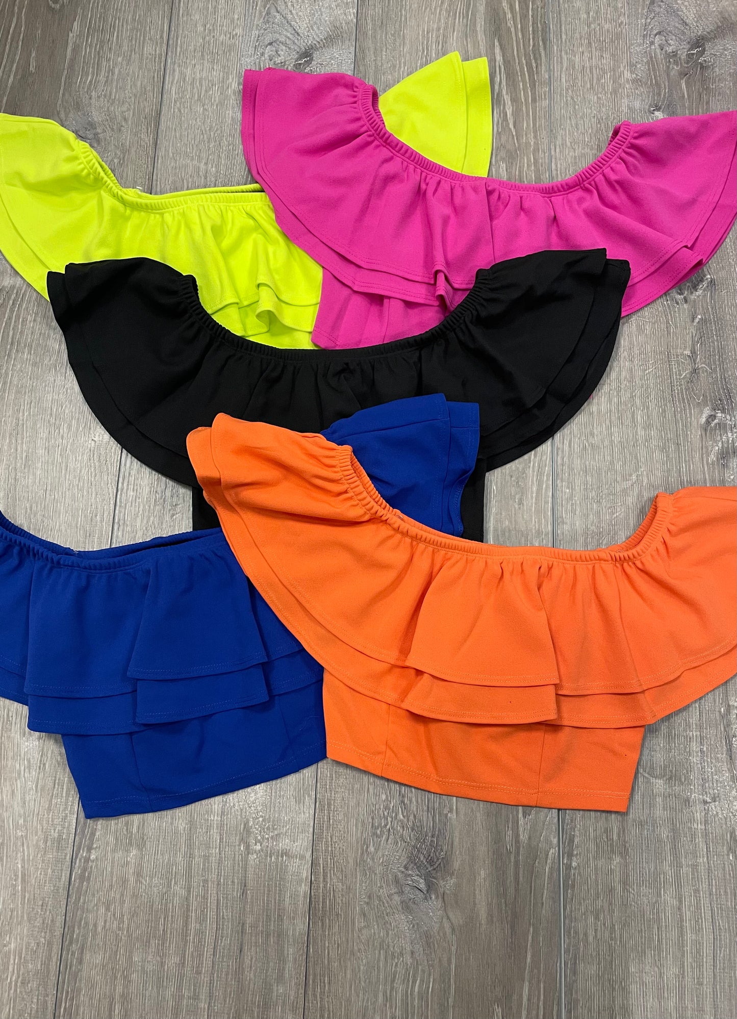 Off Shoulder Crop Top