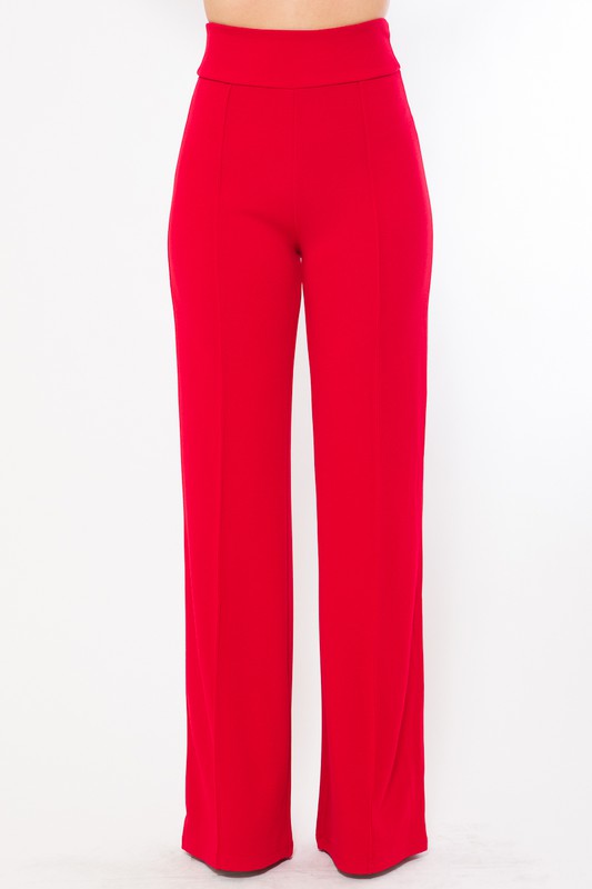 High Waist Casual Pants