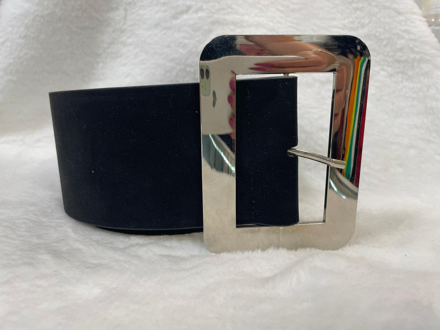 Metal Rectangle detailed Belt