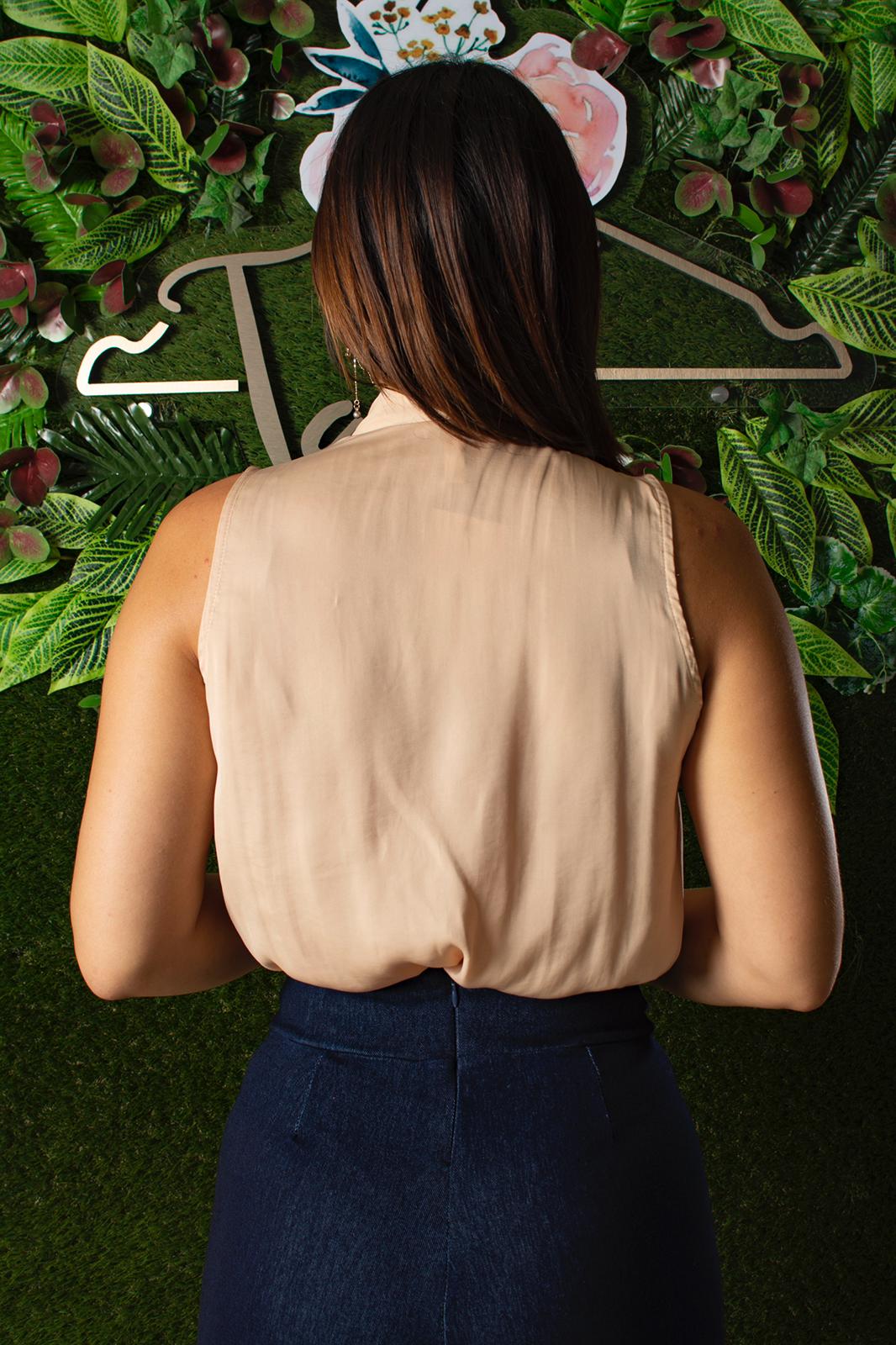 Draped Halter Neck Bodysuit