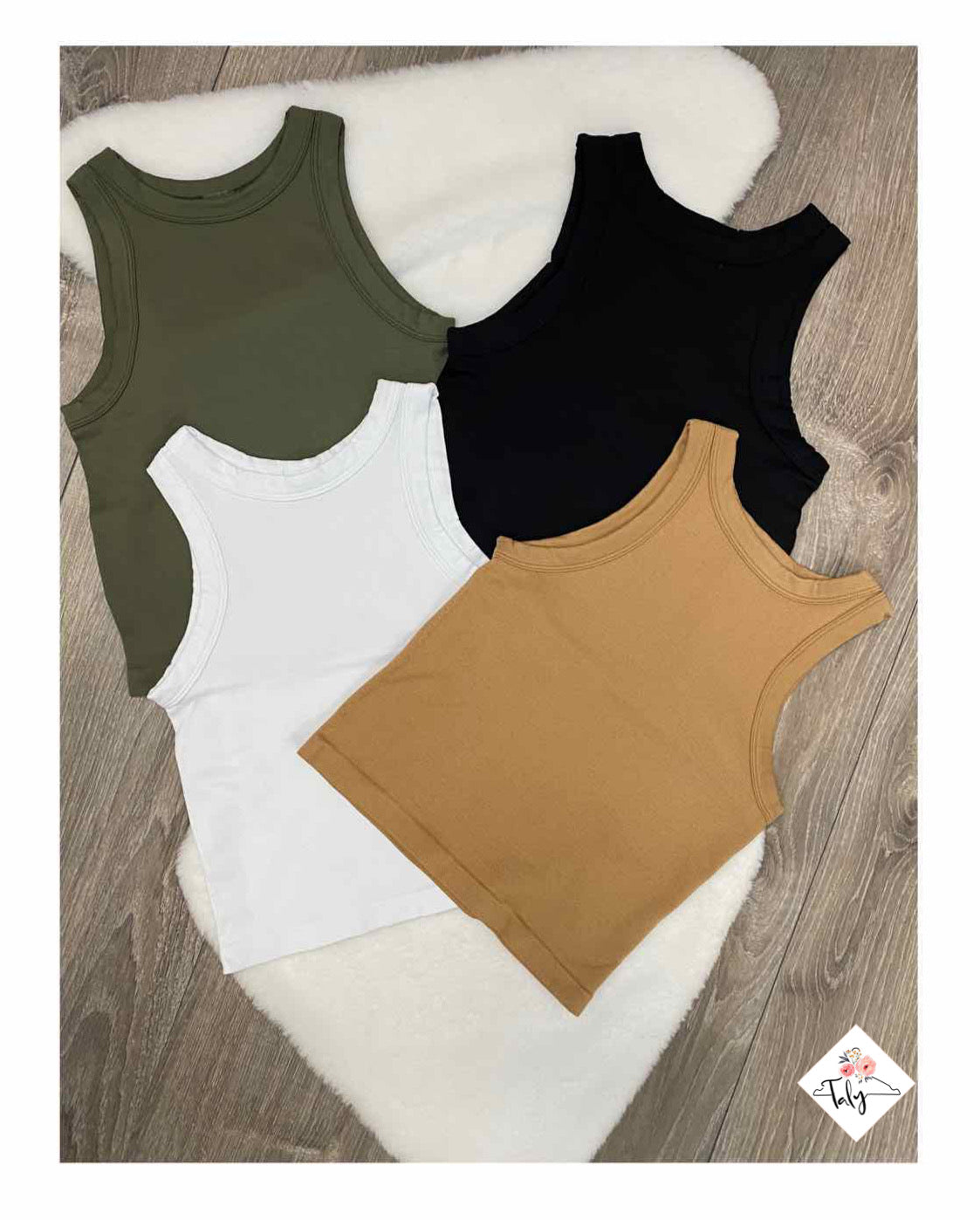 Thick Band Crop Top