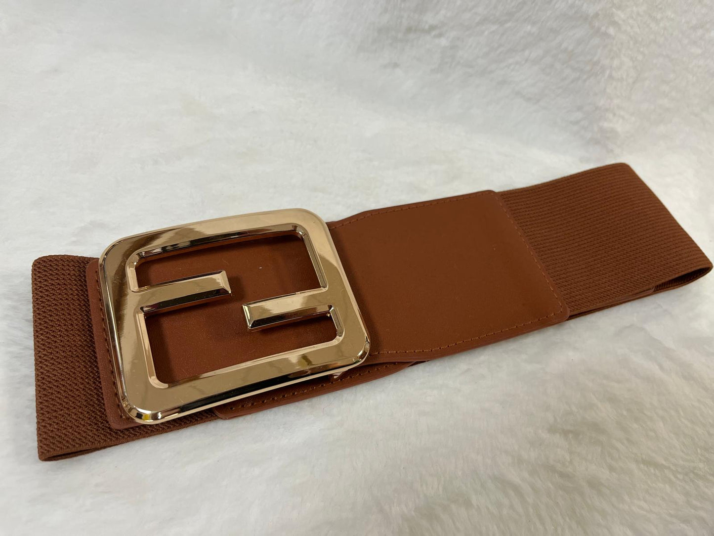 Metal Buckle Elastic Belt