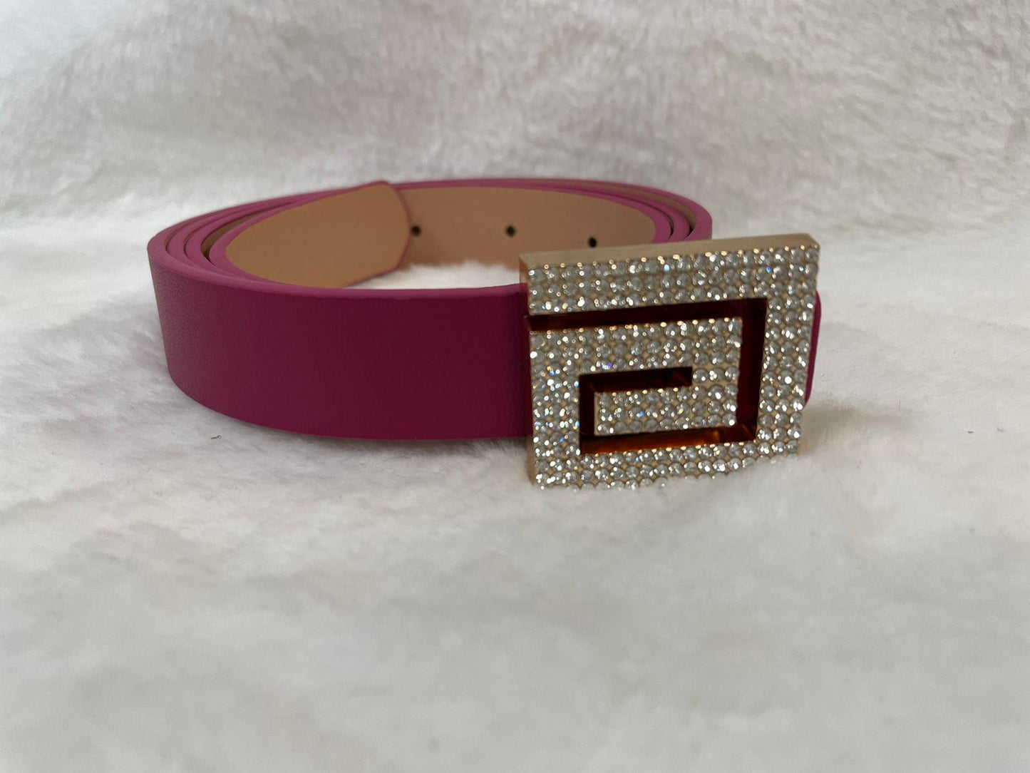 Small Rectangle Buckle Belt