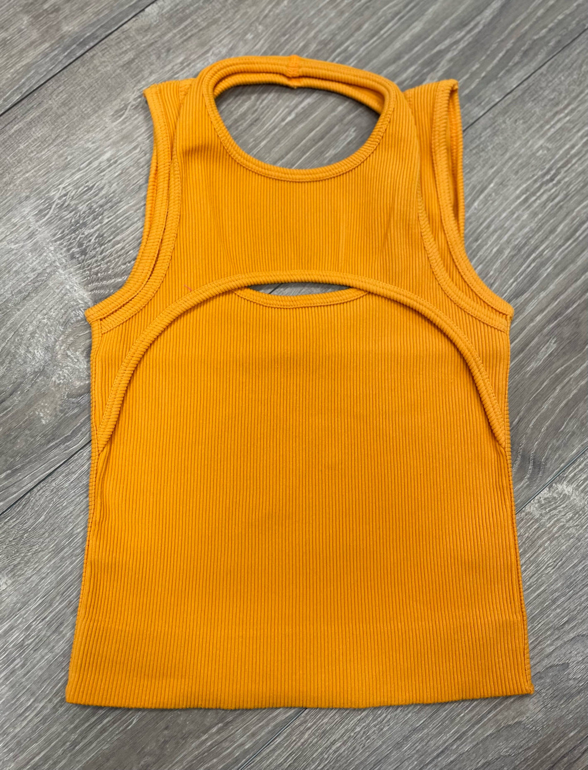 Halter Open Front Top