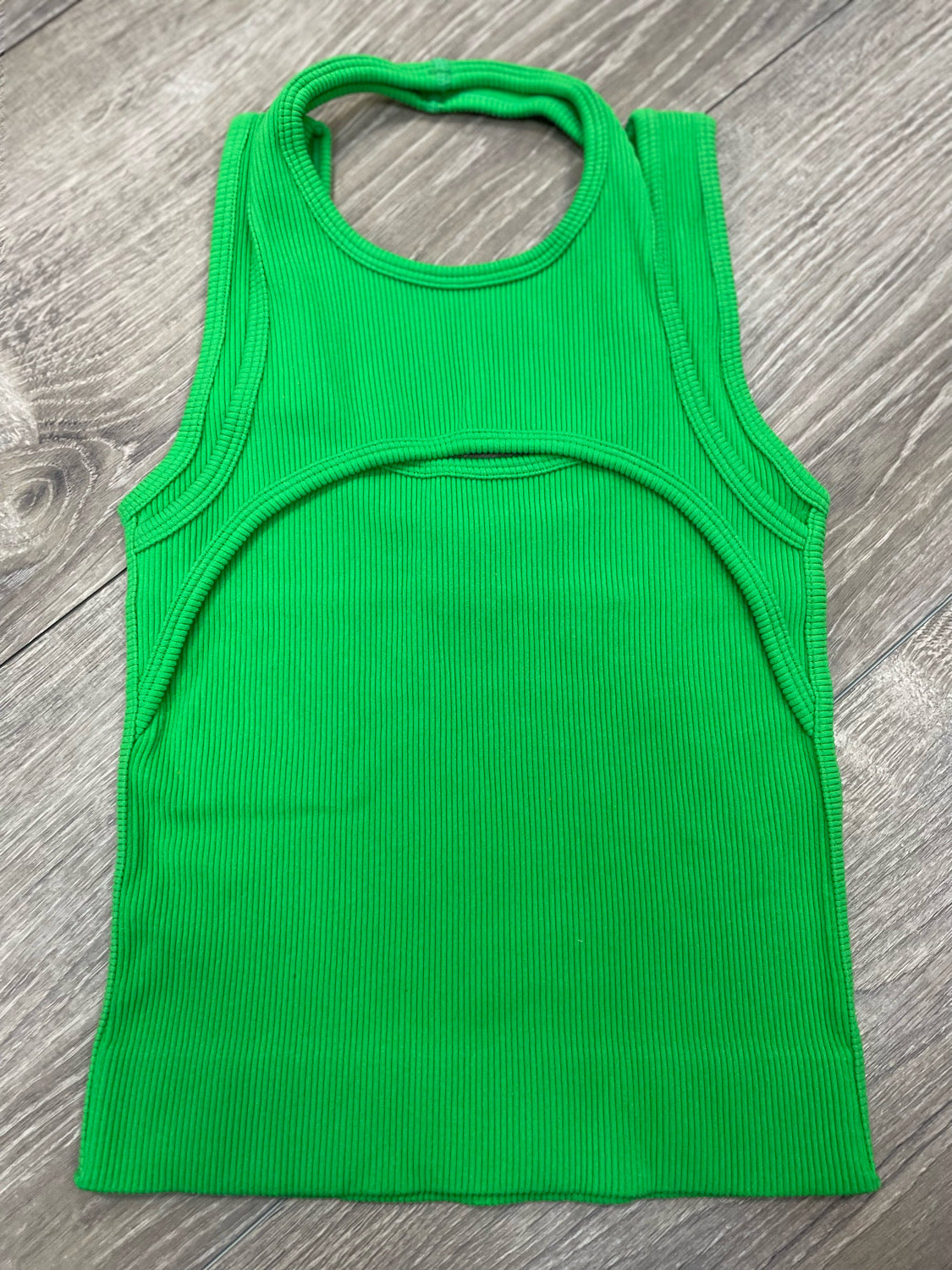 Halter Open Front Top