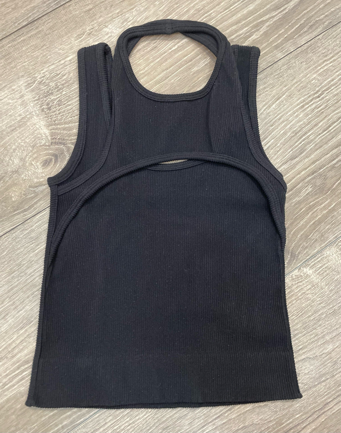 Halter Open Front Top