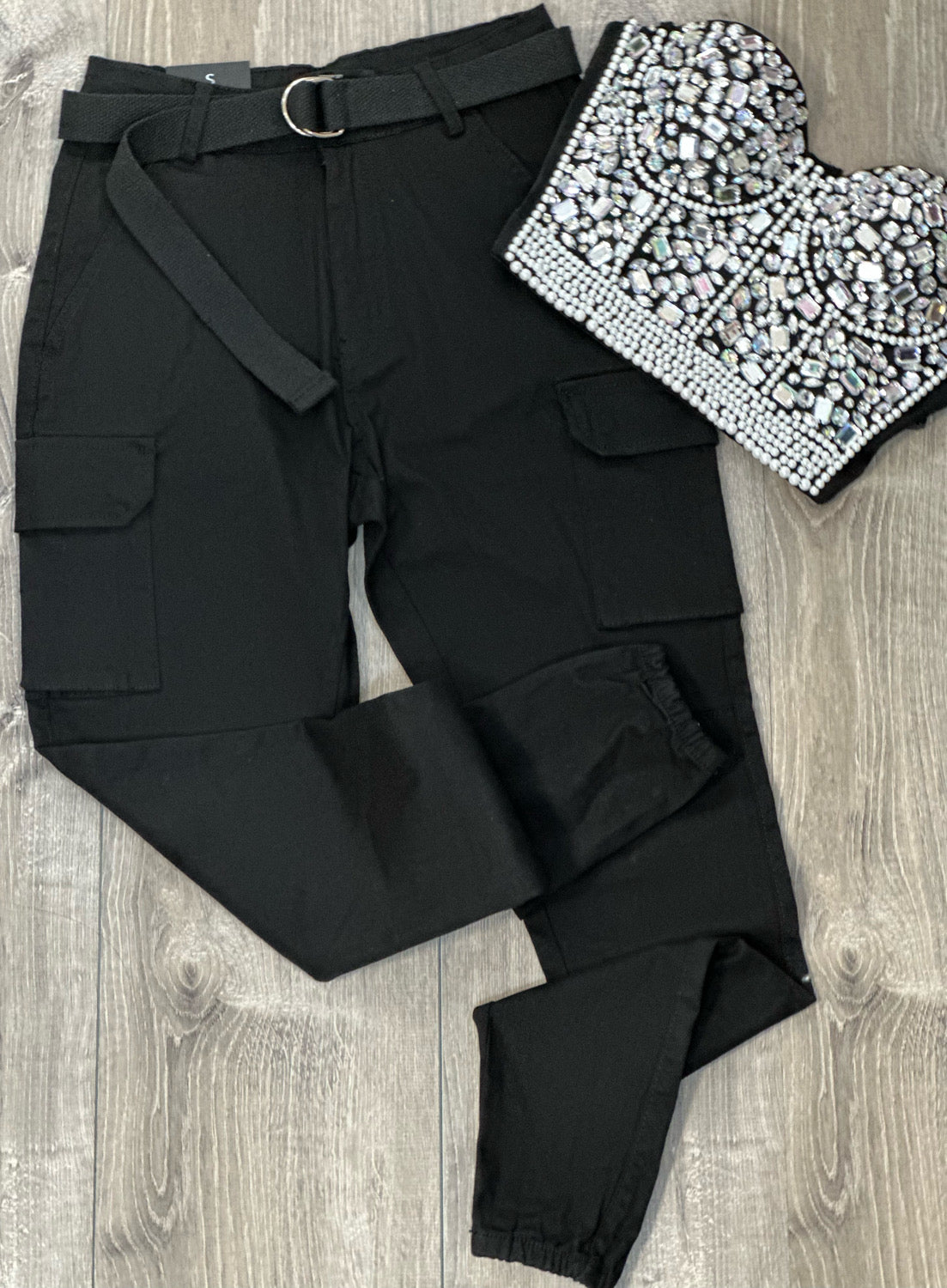 Jogger Pants with Belt