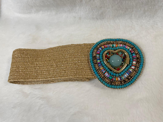 Beads Buckle Belt