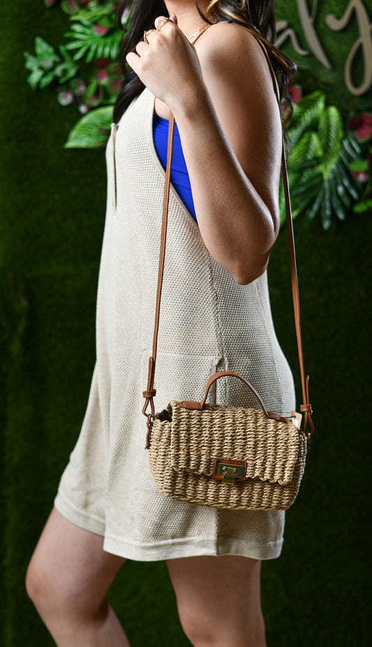 Straw Mini Bag