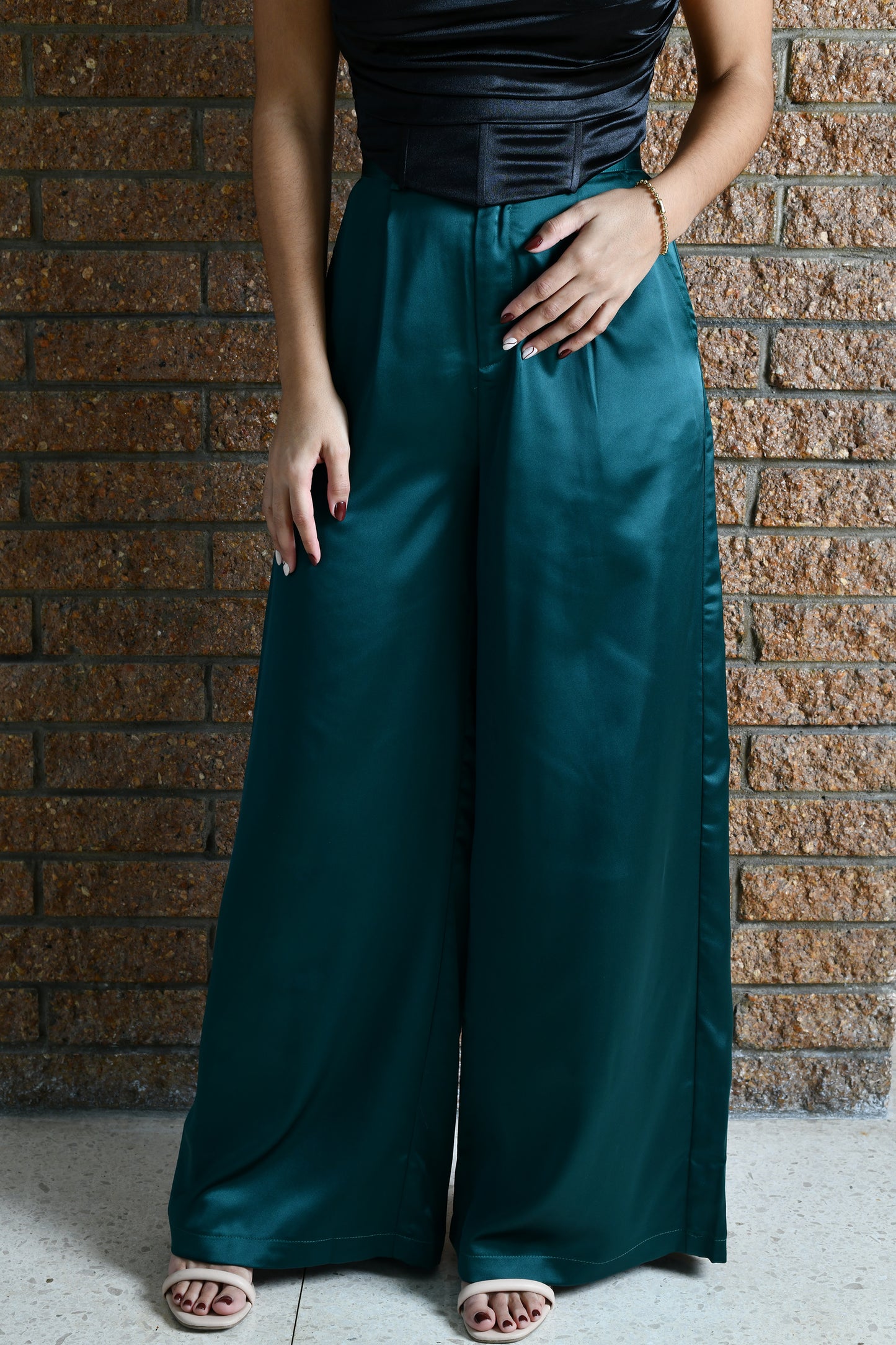 Satin Wide Leg