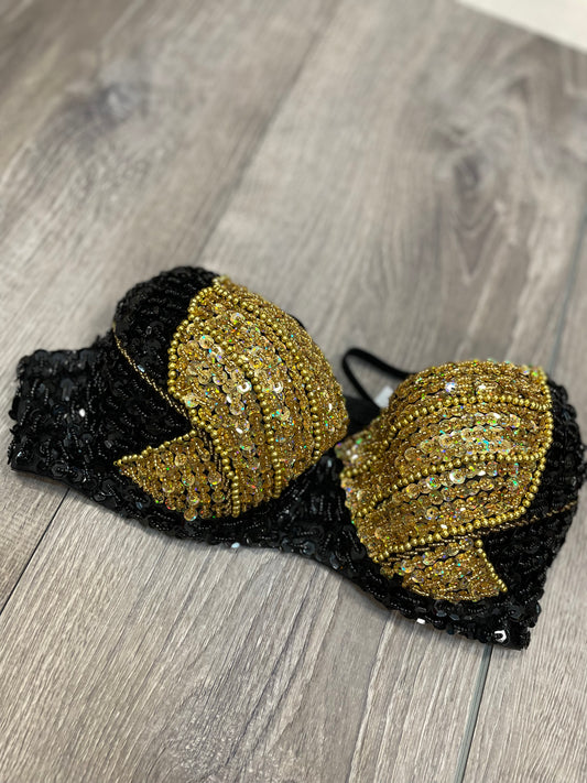 Butterfly Sequin Bra